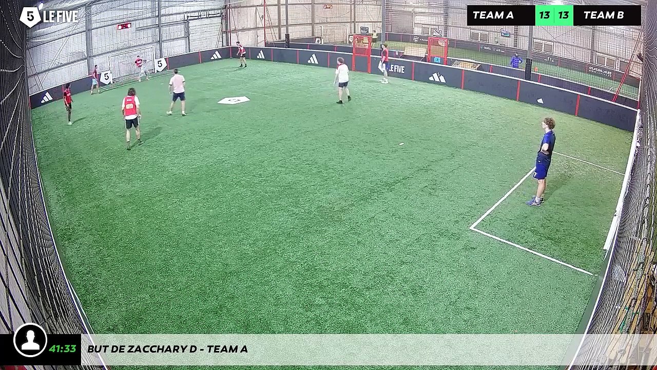 But de Zacchary D - Team A