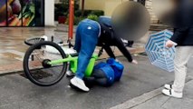 E-bike rider crashes into child crossing London cycle lane