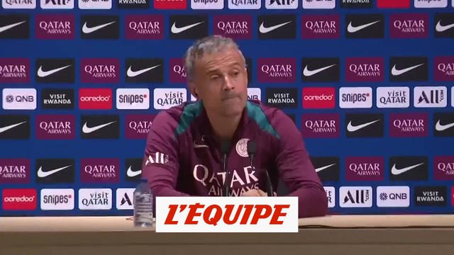 Enrique : «Je voudrais que le futur s'écrive avec Luis Campos» - Foot - L1 - PSG