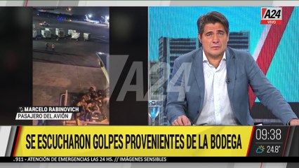  PÁNICO EN UN VUELO DE AA: HICIERON REGRESAR UN AVIÓN PORQUE ESCUCHARON GOLPES