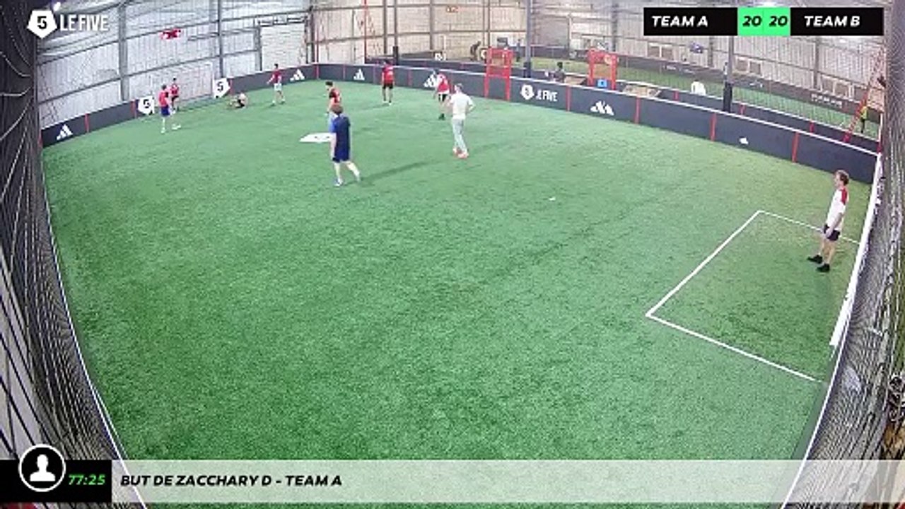 But de Zacchary D - Team A