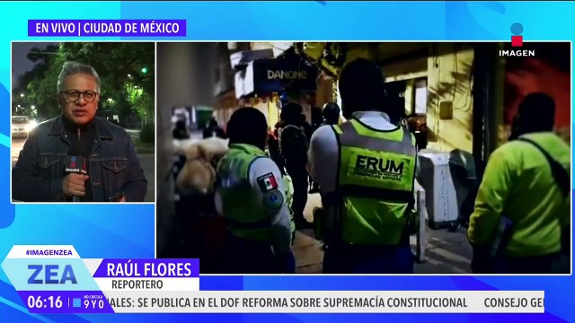 Detienen a cinco presuntos delincuentes en la alcaldía Cuauhtémoc, CDMX