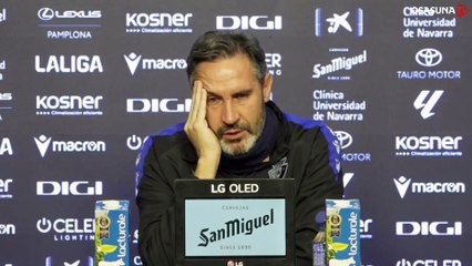 Las emocionadas palabras entre lágrimas de Vicente Moreno, el entrenador del Osasuna natural de Massanassa, Valencia