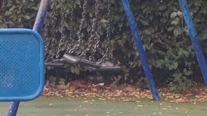 Dad Spots ‘Ghost’ Pushing Swing in Deserted Play Park