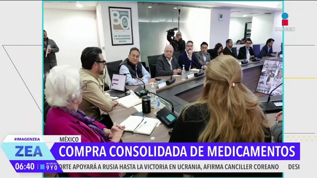 El IMSS y la Secretaría de Salud participan en el nuevo modelo de compra de medicamentos