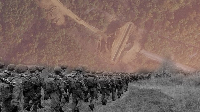 Ảnh vệ tinh tiết lộ Triều Tiên xây dựng chiến hào bí ẩn siêu lớn ở biên giới liên Triều