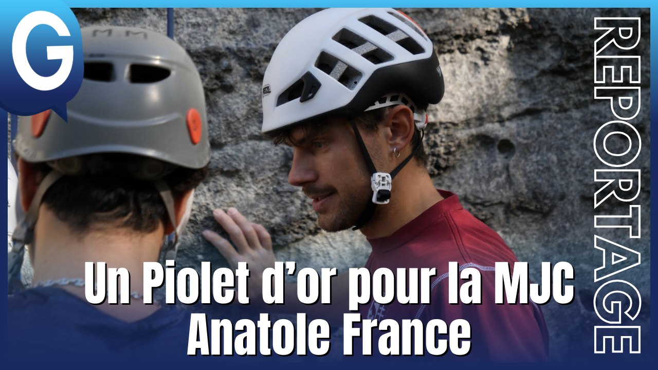 Reportage - Un "piolet d'or" pour initier les jeunes de la MJC Anatole France