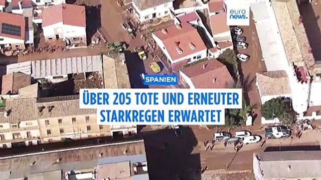 Jahrhundert-Unwetter in Spanien: Zahl der Toten steigt auf über 200