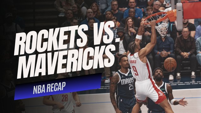 NBA FINAL: Rockets Beat The Mavericks 108-102 | Luka Dončić 29 Pts, Kyrie Irving 28 Pts
