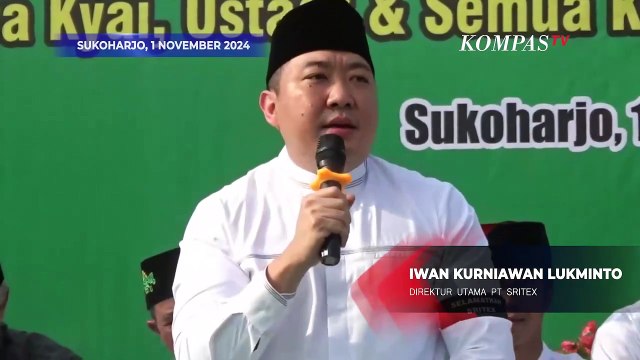 Direktur Utama Sritex Iwan Kurniawan Lukminto : Kami Tidak Bangkrut, Upaya Hukum Sedang Berlangsung
