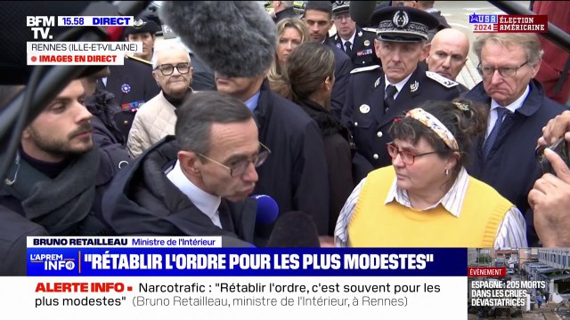 Vous qui fumez des joints, qui prenez des rails de coke, il a le goût des larmes et surtout du sang : à Rennes, Bruno Retailleau s'adresse aux consommateurs de drogue