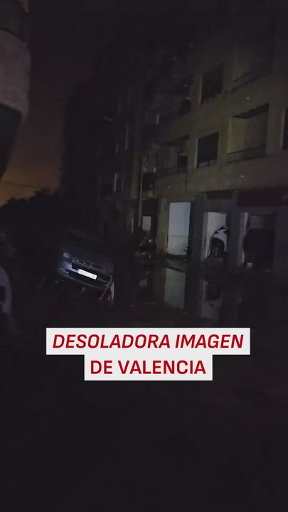 Desoladora imagen de Valencia días después del temporal