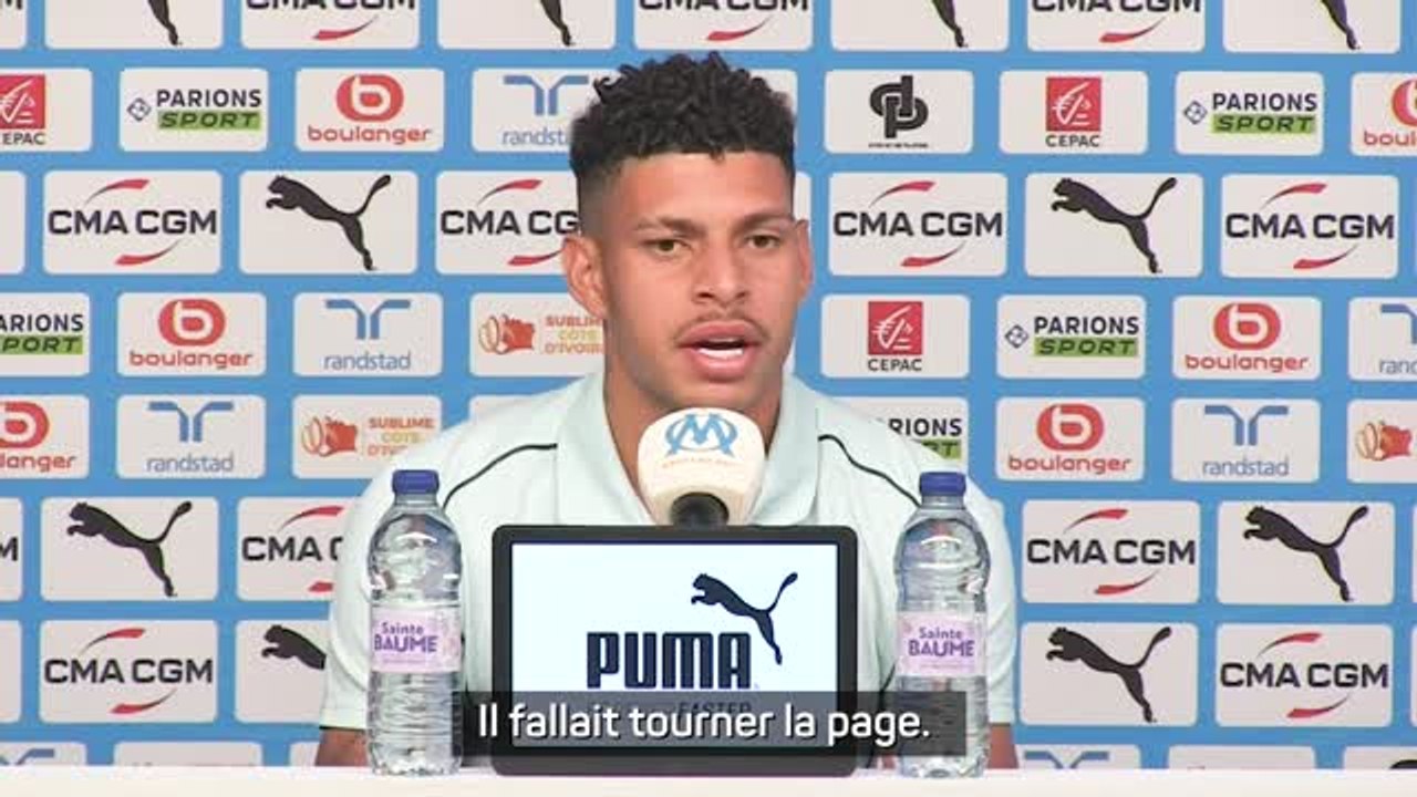 Marseille - Luis Henrique : "Après le match du PSG, ça a été difficile dans le vestiaire"
