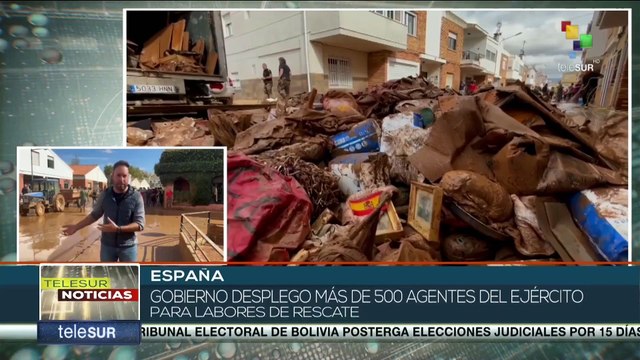 Españoles afectados por Dana tratan de recuperar sus pertenencias