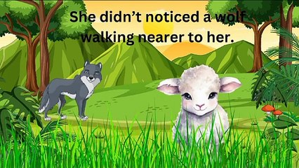 The Wolf And The Lamb story in English__short moral story__#kidscartoontv__#shortstory#bedtimestory.