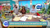 ¡Julieta Oriolo te enseña cómo armar los ravioles caseros sin usar moldes! ‍