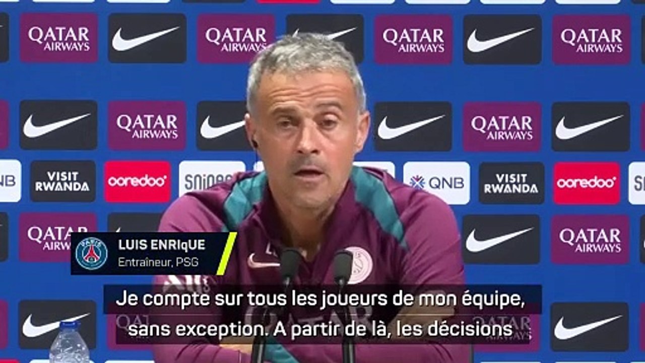 Luis Enrique : "Kolo Muani peut inverser la tendance"