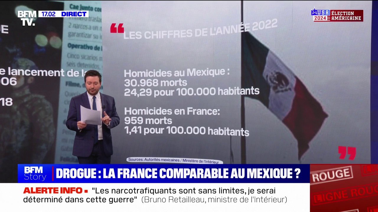 LES ÉCLAIREURS - Trafic de drogue: la France est-elle comparable au Mexique?