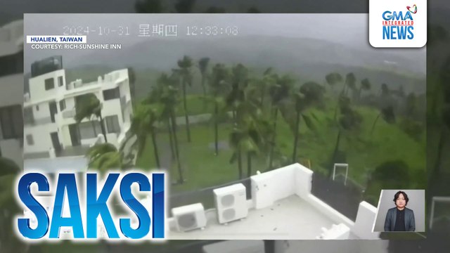 2 patay sa pananalasa ng Typhoon Kong-Rey sa Taiwan; itinuturing na pinakamalaking bagyong tumama roon sa halos 3 dekada | Saksi