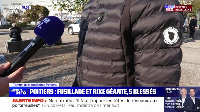 Il était là pour régler des comptes : le récit de ce témoin, qui a porté les premiers secours à une victime de la fusillade de Poitiers