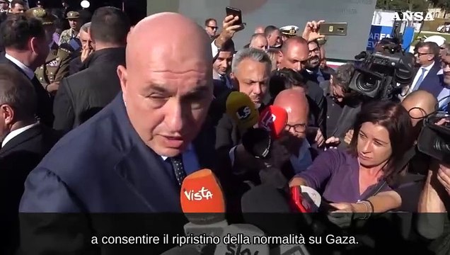 Medio Oriente, Crosetto: Credo che Israele sia pronto a lasciare pressione su Gaza