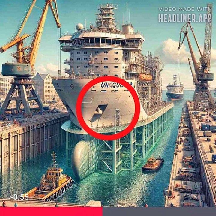 La plateforme de recherche sous-marine FLIP modernisée aux chantiers navals de La Ciotat