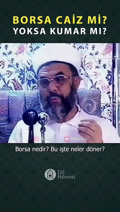 Hisse senedi alım satımı caiz mi? Coşan dan dikkat çeken cevap