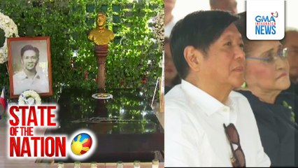 PBBM, dumalaw sa puntod ni dating pangulong Marcos Sr. sa Libingan ng mga Bayani | SONA