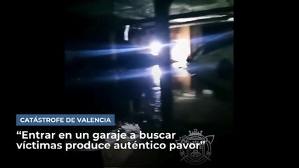 Bomberos de Burgos en Valencia: "Entrar en un garaje a buscar víctimas produce auténtico pavor"