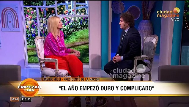 Milei insistió con datos contrafacticos de la economía: Hemos bajado la inflación al 2% mensual