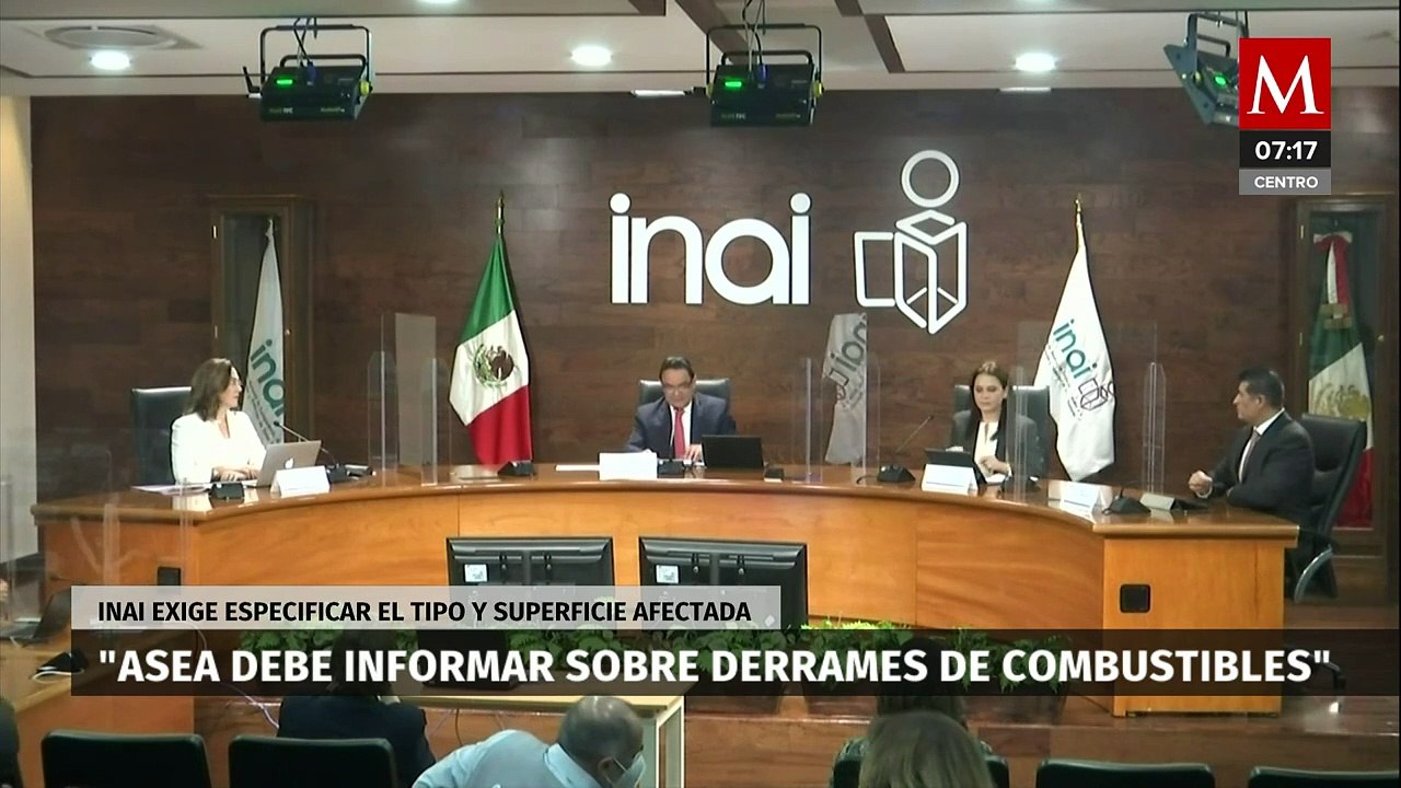 INAI ordena a la Asea informar sobre los derrames de combustibles