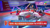 Escándalo con Mercedes Ninci en la entrevista de Yuyito González a Javier Milei: 