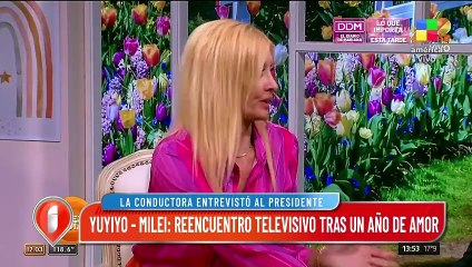 Yuyito González- Javier Milei: reencuentro televisivo tras un año de amor