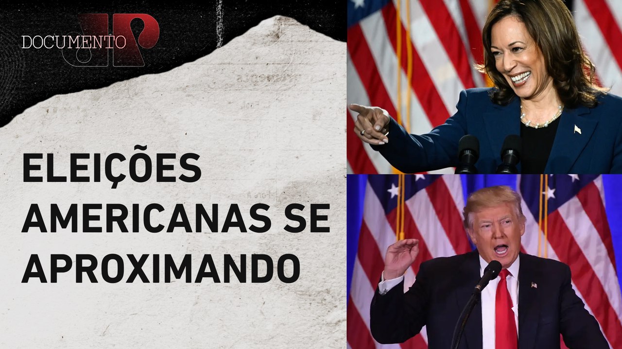 Por que Trump e Kamala seguem empatados nas pesquisas recentes dos EUA? | DOCUMENTO JP
