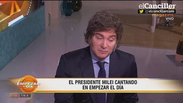 Milei se arranca a cantar una canción de Nino Bravo en televisión y los memes se multiplican: Ya tenemos soundtrack para el Apocalipsis