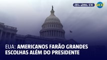 Aborto, bandeira, Congresso: as escolhas dos americanos além do próximo presidente