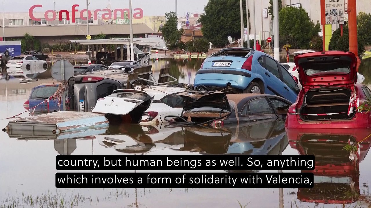 'Minute's silence not enough' - PSG head coach Luis Enrique on priority of action for Spain flood victims