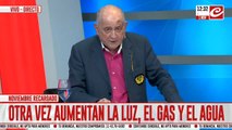 Noviembre recargado: otra vez aumentan la luz, el gas y el agua