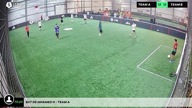 But de Mhamed H - Team A