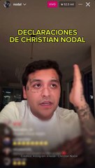 "Nunca fue infiel": Christian Nodal se defiende de Cazzu