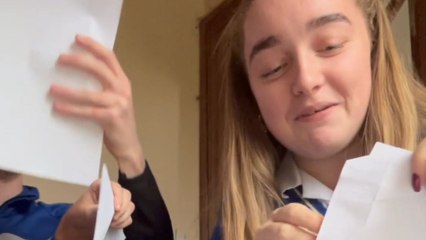 Students' astonishment and joy captured as they pass Junior Cert exam against expectations