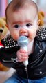 cute baby singer 