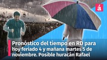 Clima en República Dominicana: Pronóstico del tiempo para hoy lunes 4 de noviembre. Anuncio de potencial ciclón en el Caribe