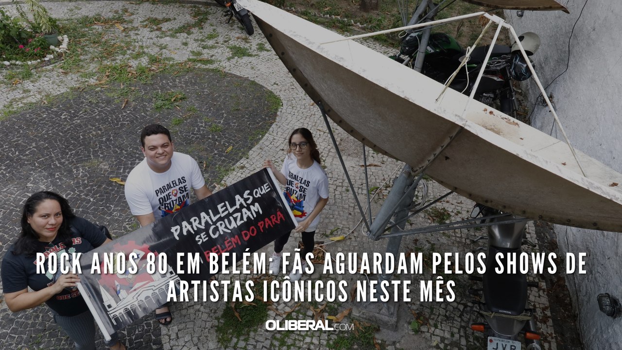 Rock anos 80 em Belém: Fãs aguardam pelos shows de artistas icônicos neste mês