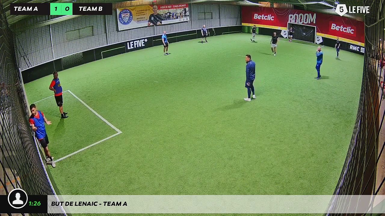 But de Lenaic - Team A
