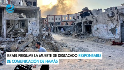 Israel presume la muerte de destacado responsable de comunicación de Hamás