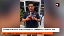 La divertida reacción del equipo de Franco Colapinto tras probar el mate