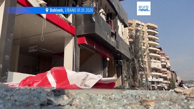Ataques aéreos israelitas devastam subúrbio de Beirute e fazem 24 mortos no nordeste do Líbano