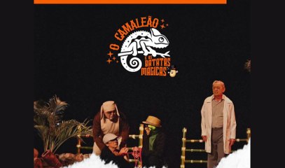 Tetaro Ica recebe espetáculo infantil ‘O Camaleão e es Batatas Mágicas’