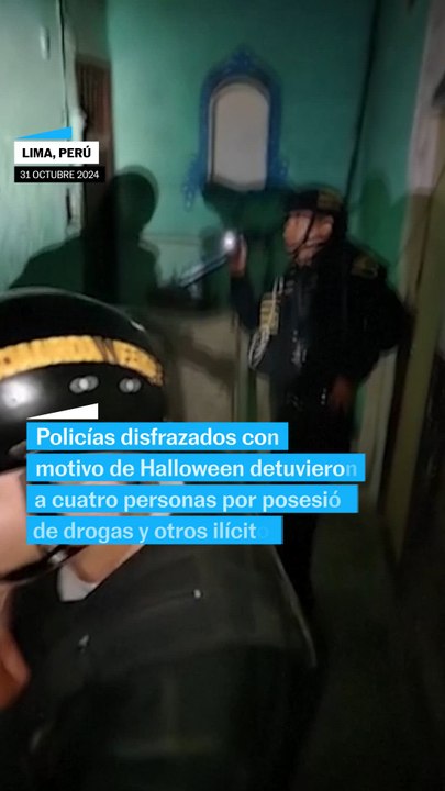 Superhéroes realizan redada antidrogas en Perú